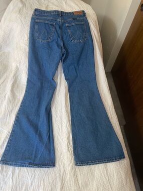 Wrangler high rise fierce flare jeans